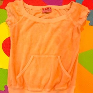 Juicy couture beach summer terry top xs